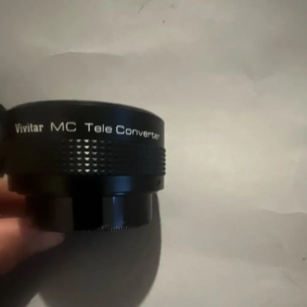 Vivitar MC Tele Converter 2x-1 2x Teleconverter for Pentax K 52mm w/ Case